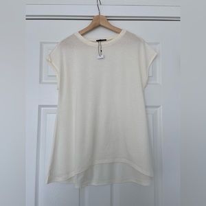 Sisley viscose long blouse